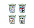 Set of 4 Cute Panda Shot Glass