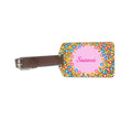 Emojis MDF Luggage Tag With Leatherette Strap