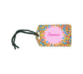 Emojis MDF Luggage Tag With String 