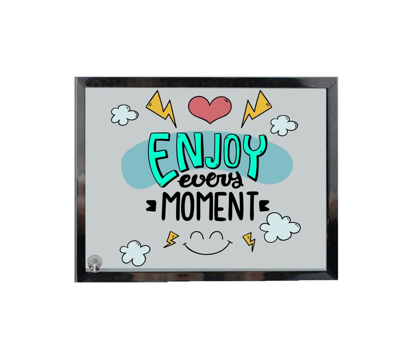 Enjoy Every Moment Glass Frame 