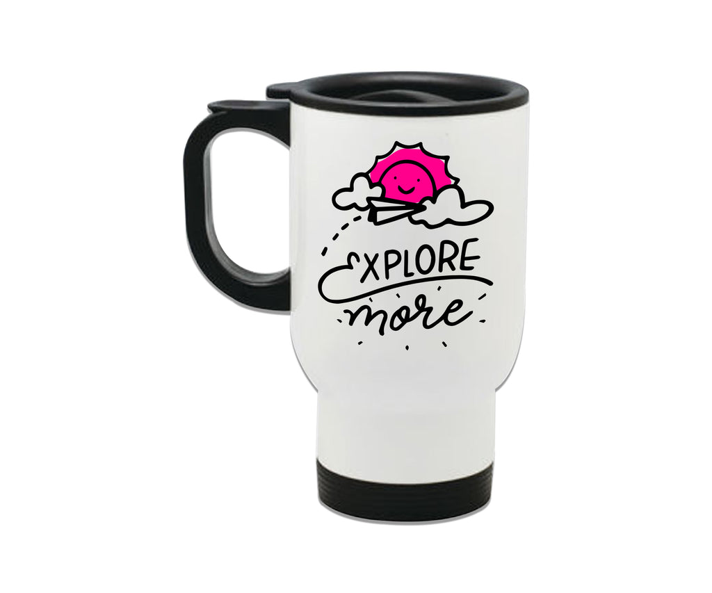 Explore More Steel Travel Mug 