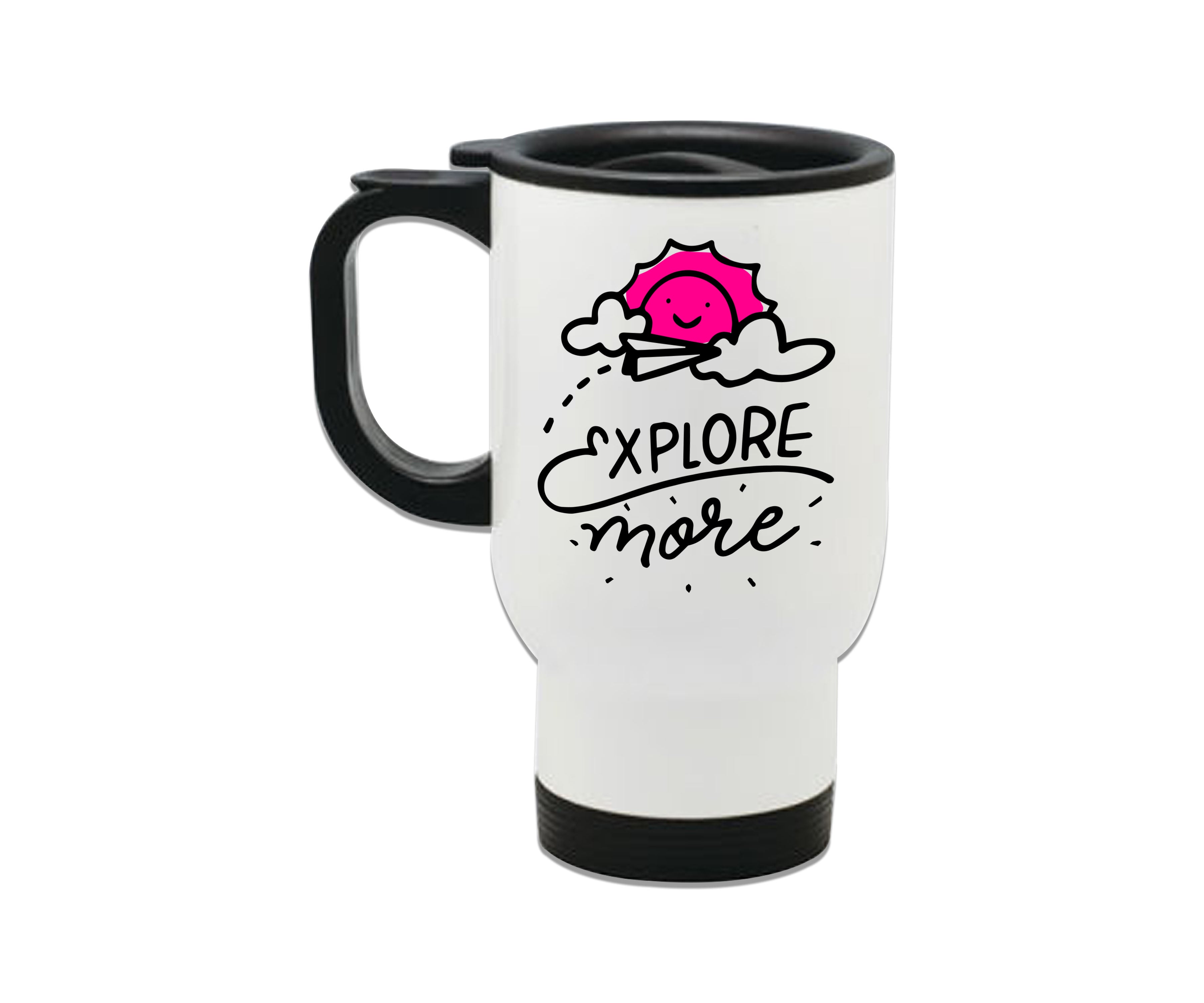 Explore More Steel Travel Mug 