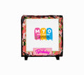 Personalised and Customised Floral Happy Birthday Rockslate with Plastic Stand