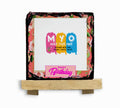 Personalised and Customised Floral Design Happy Birthday Rockslate with Easel Stand