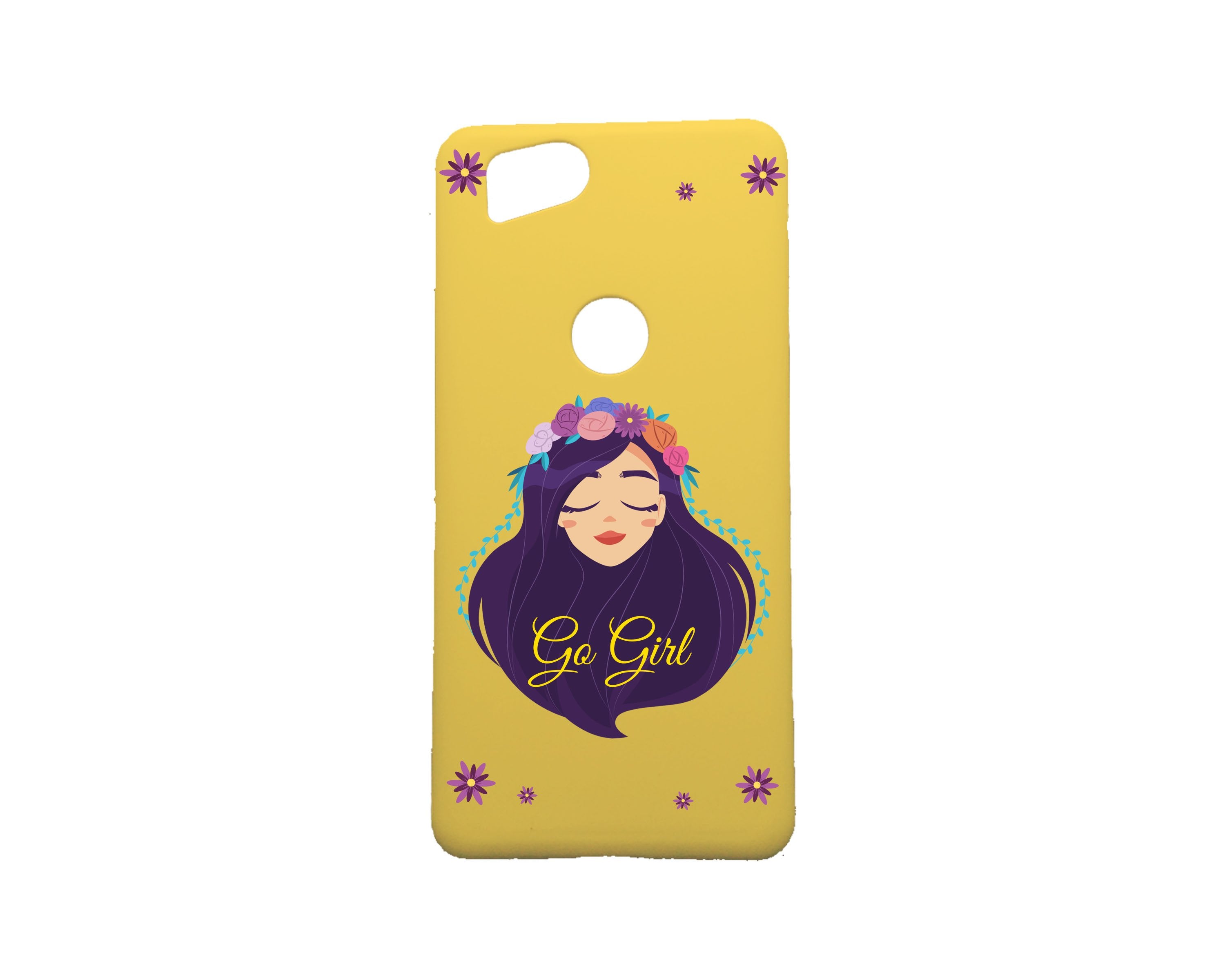 Go Girl Google Pixel 2 Mobile Case