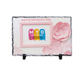 Personalised and Customised Happy Mother's Day Rock Slate With Plastic Stand