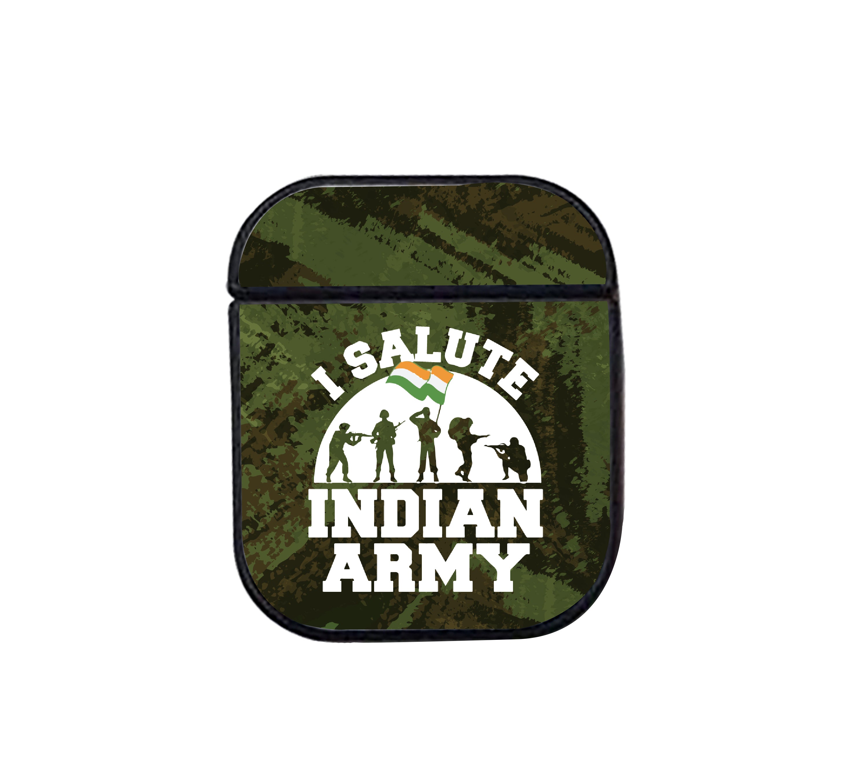 I Salute Indian Army AirPods Case