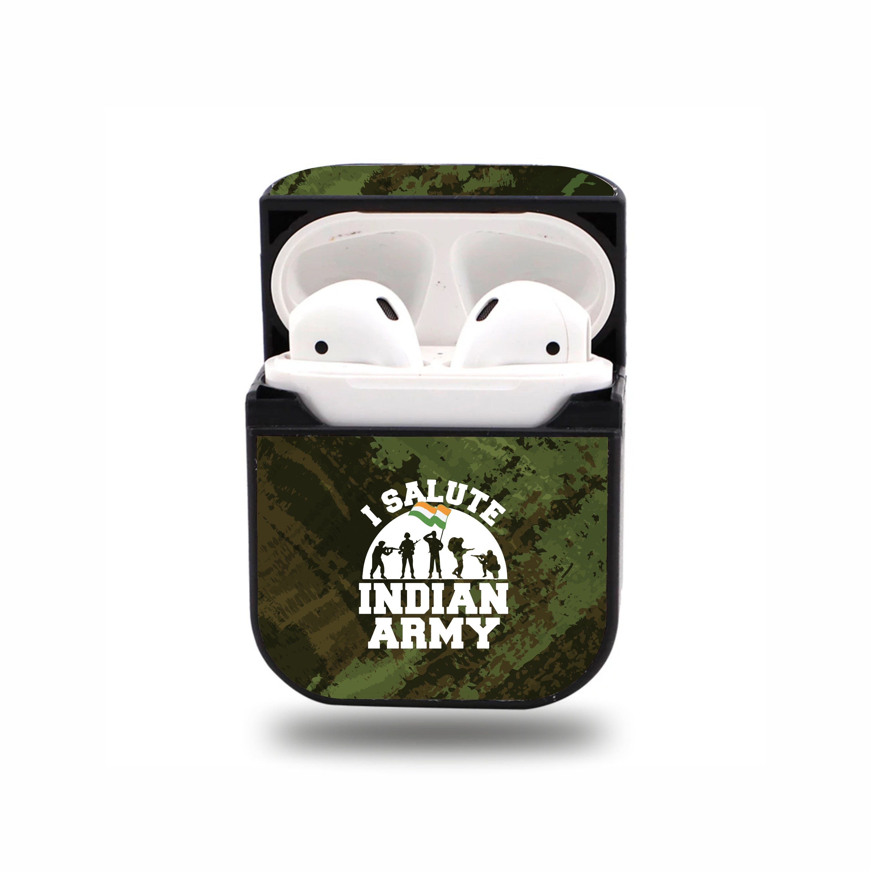 I Salute Indian Army AirPods Case