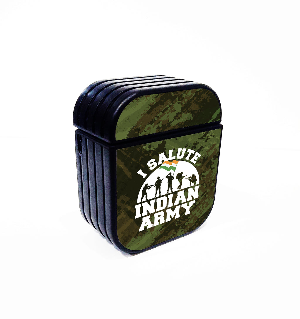 I Salute Indian Army AirPods Case