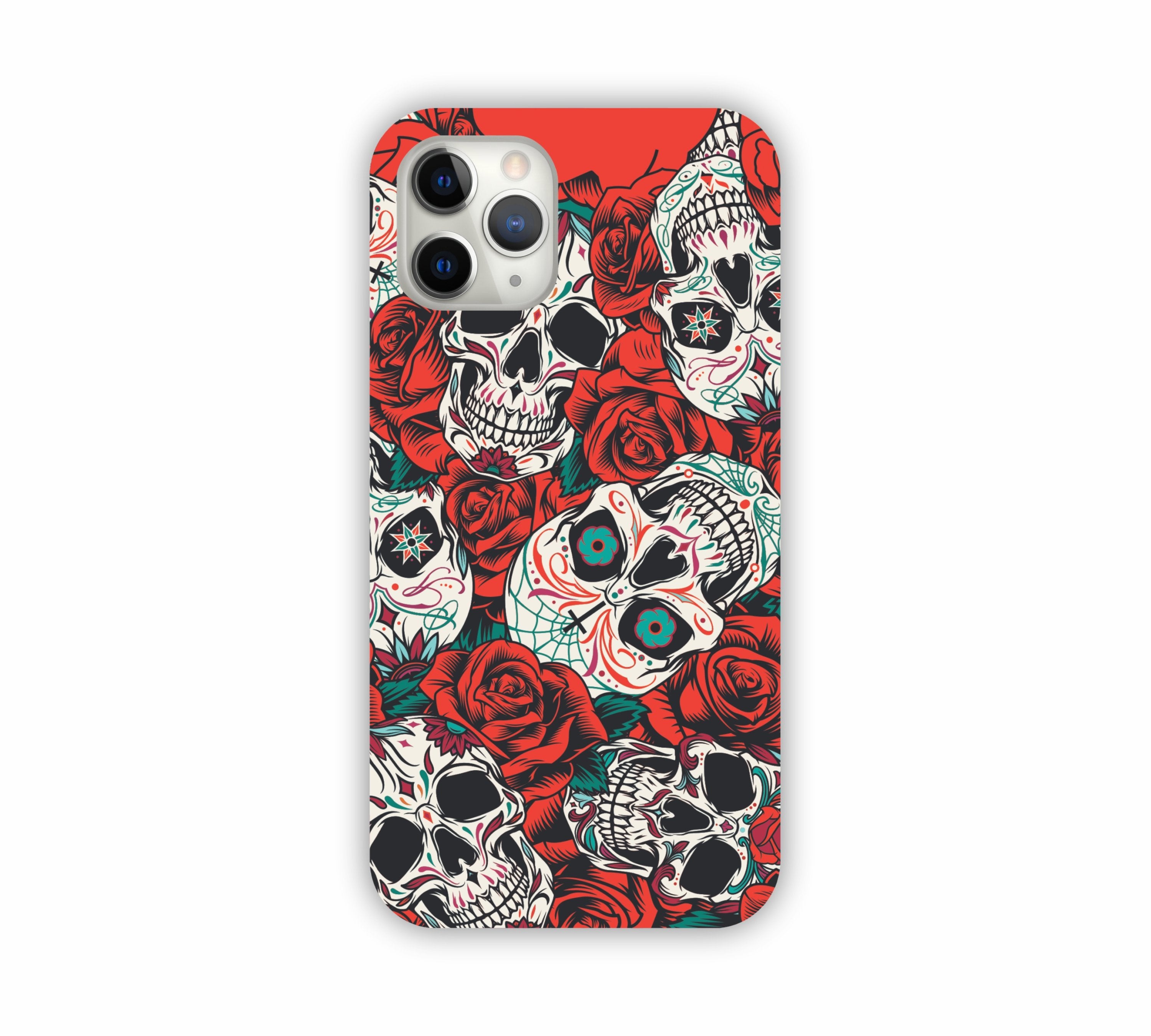 Skeleton Texure Fill iPhone 11 Mobile Case