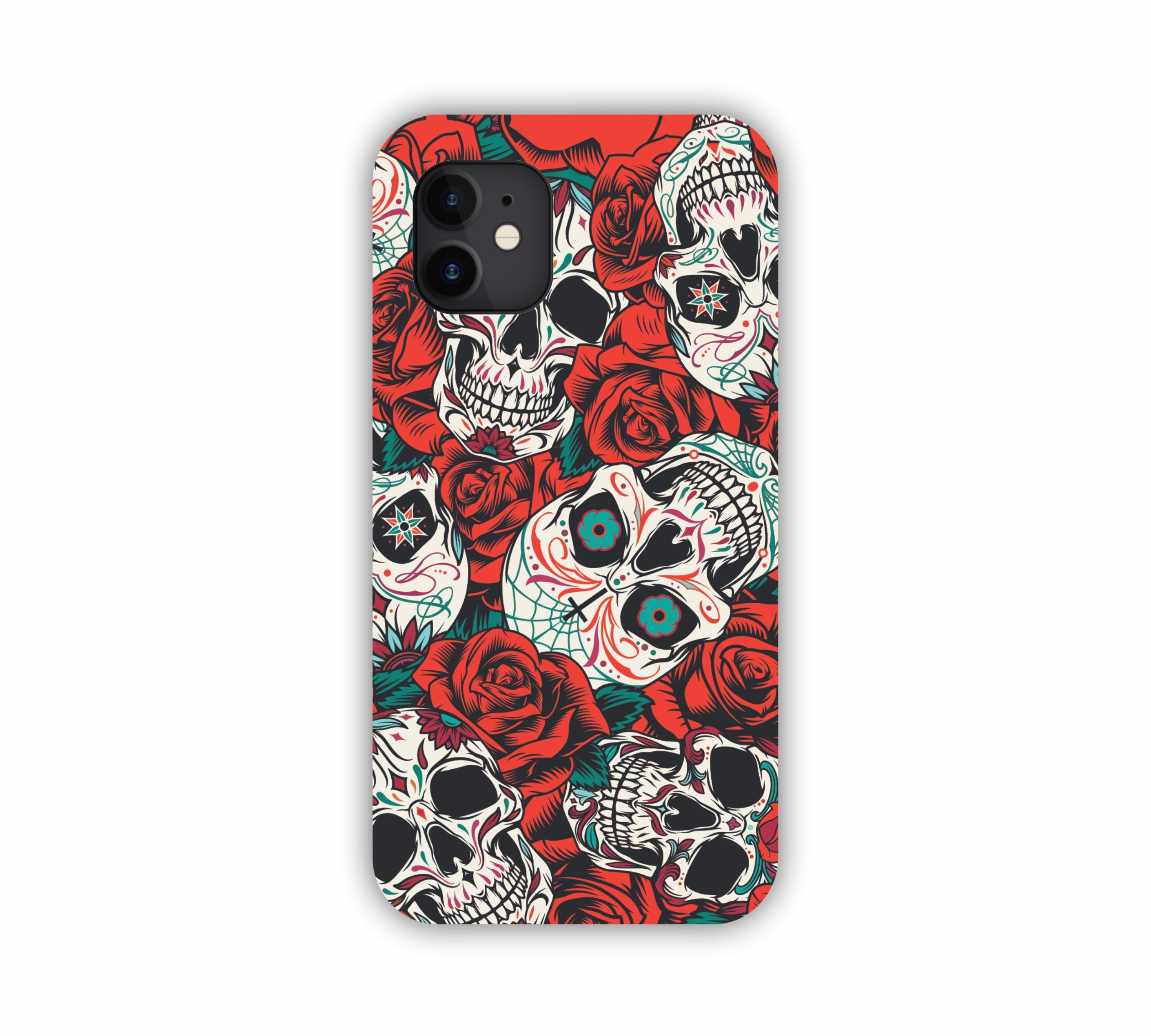 Skeleton Texure Fill iPhone 12 Mobile Case