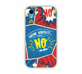 How About No Comic Design iPhone XR  Mobile Case