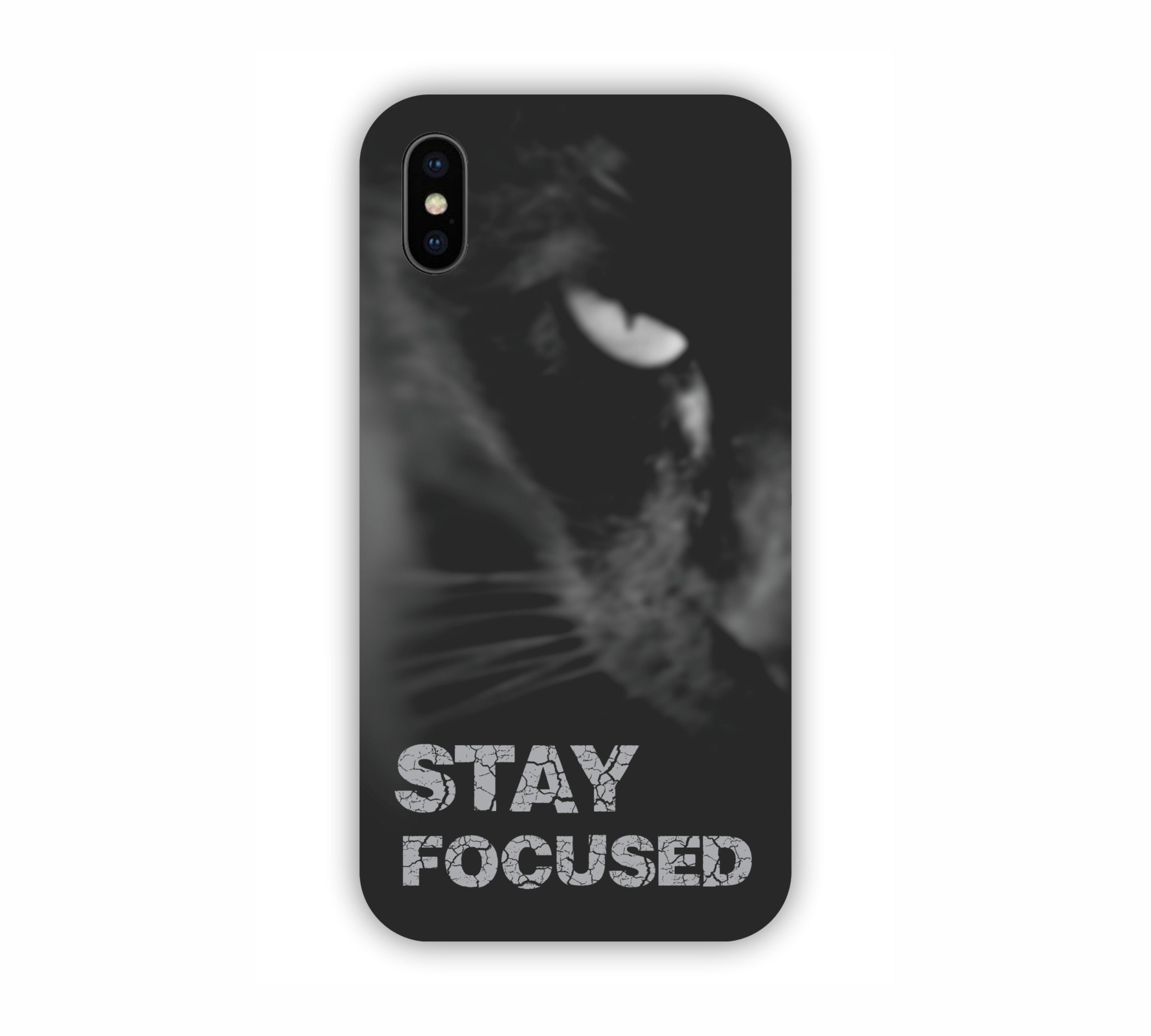 Stay Focused iPhone X Mobile Case