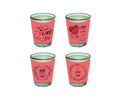 Set of 4 Love Shot Glass
