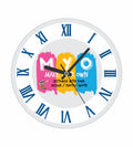 Personalised and Customised Wall Clock