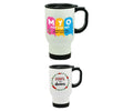 Personalised and Customised Travel Mug White