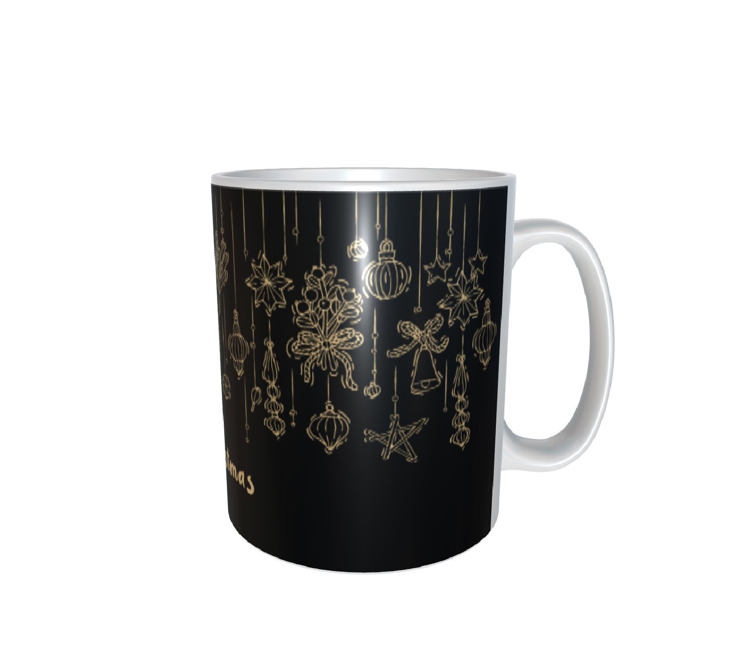 Merry Christmas White Mug 