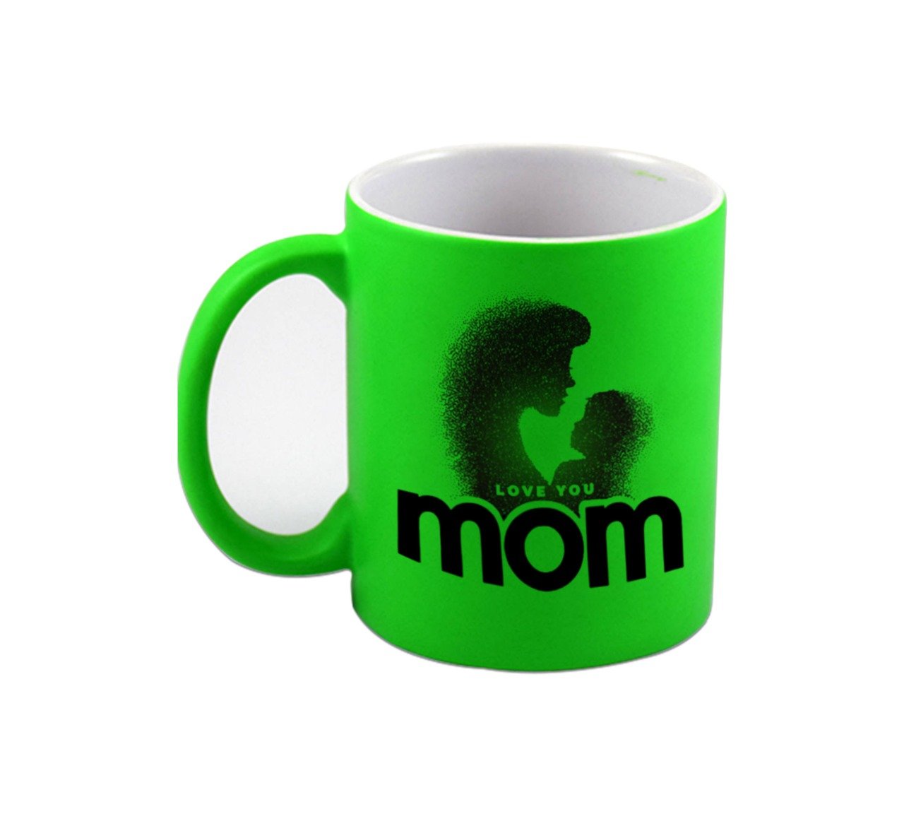 Mom Neon Green Mug 