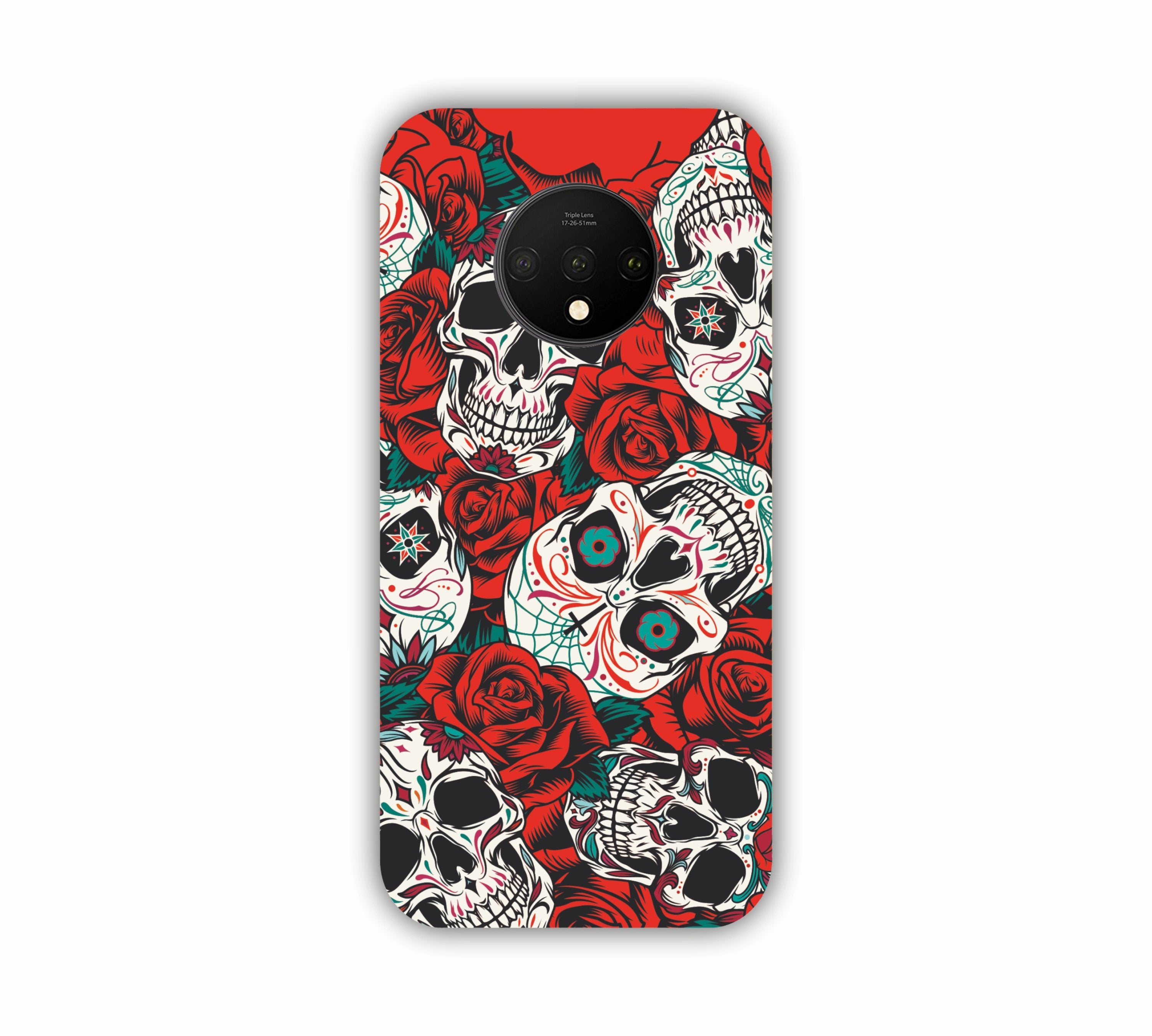 Skeleton Texure Fill One Plus 7T Mobile Case