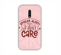 Spoiler Alert I Don't Care Pink Shade One Plus 7 Mobile Case