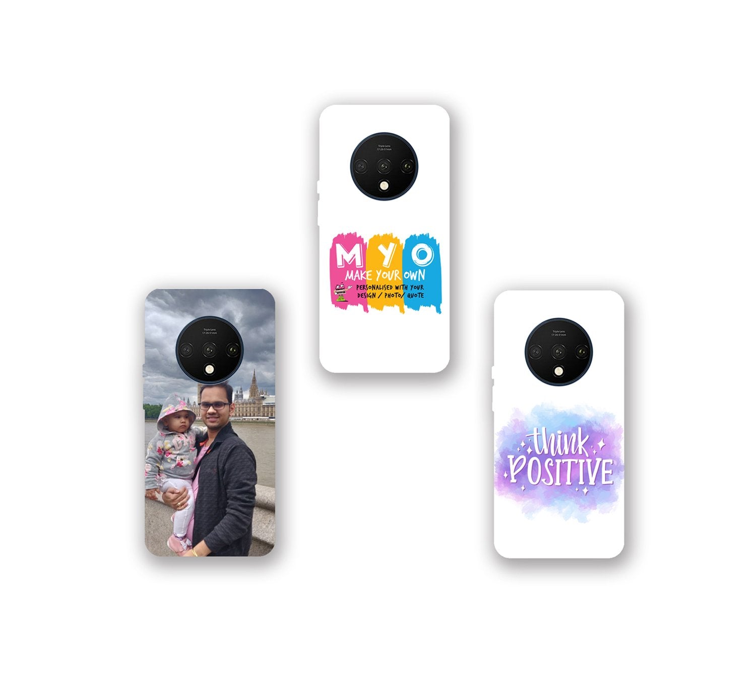 Personalised & Customised One Plus 7 T Mobile Case 