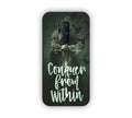 Conquer From Within One Plus 8 Pro Mobile Case