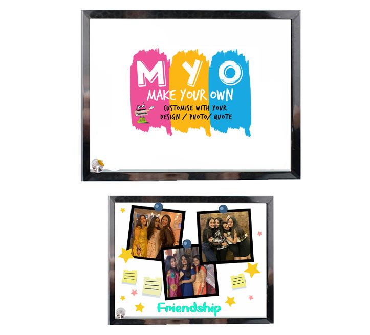 Personalised and Customised Glass Frame Rectangle