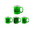 Personalised and Customised Neon Green Mug