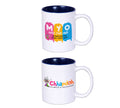Ceramic Inner Color Blue Mug