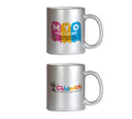 Ceramic Silver Mug