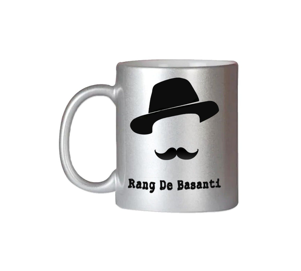Rang De Basanti Silver Color Mug 