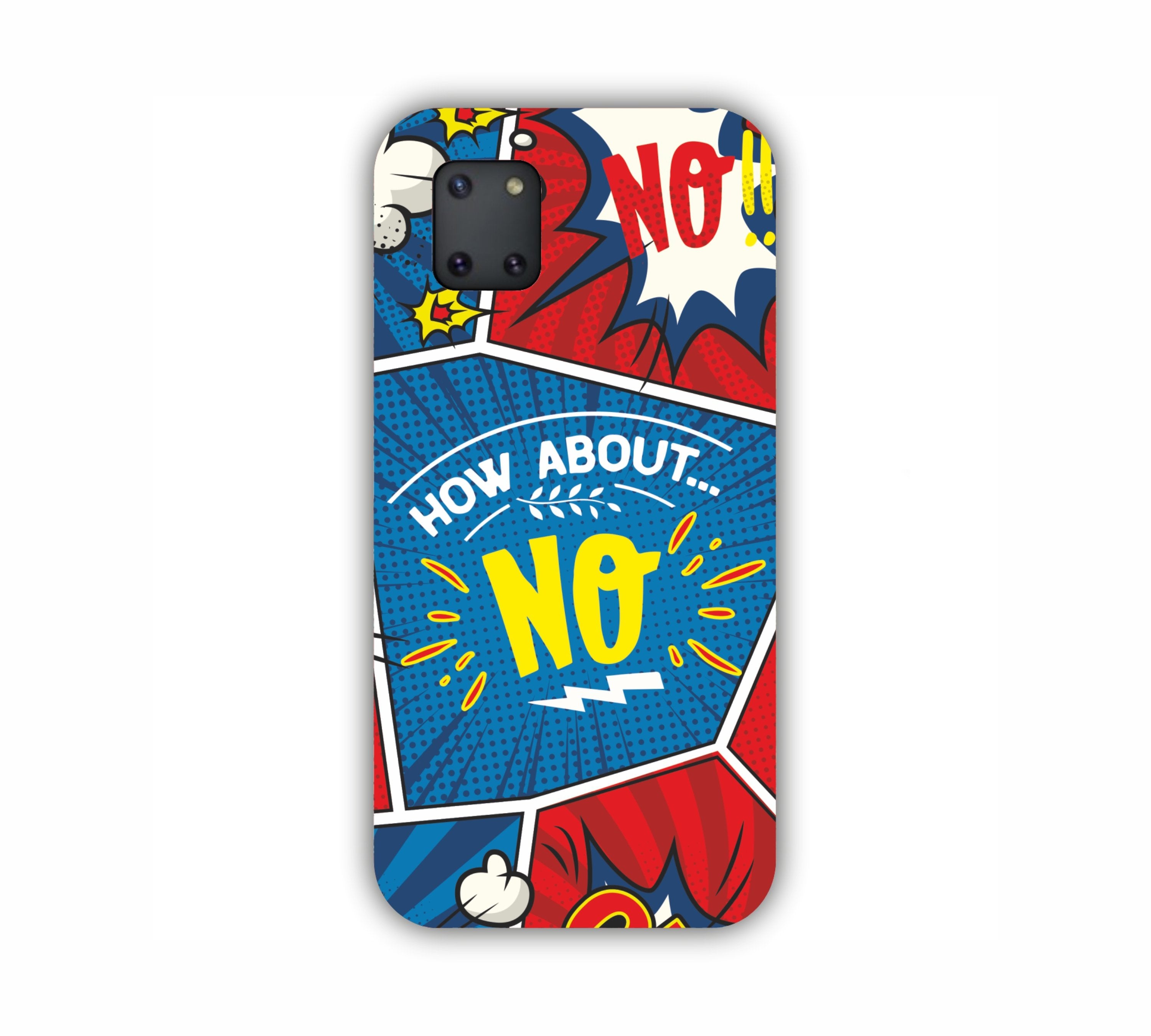  How About No Comic Design Samsung Note 10 Lite Mobile Case