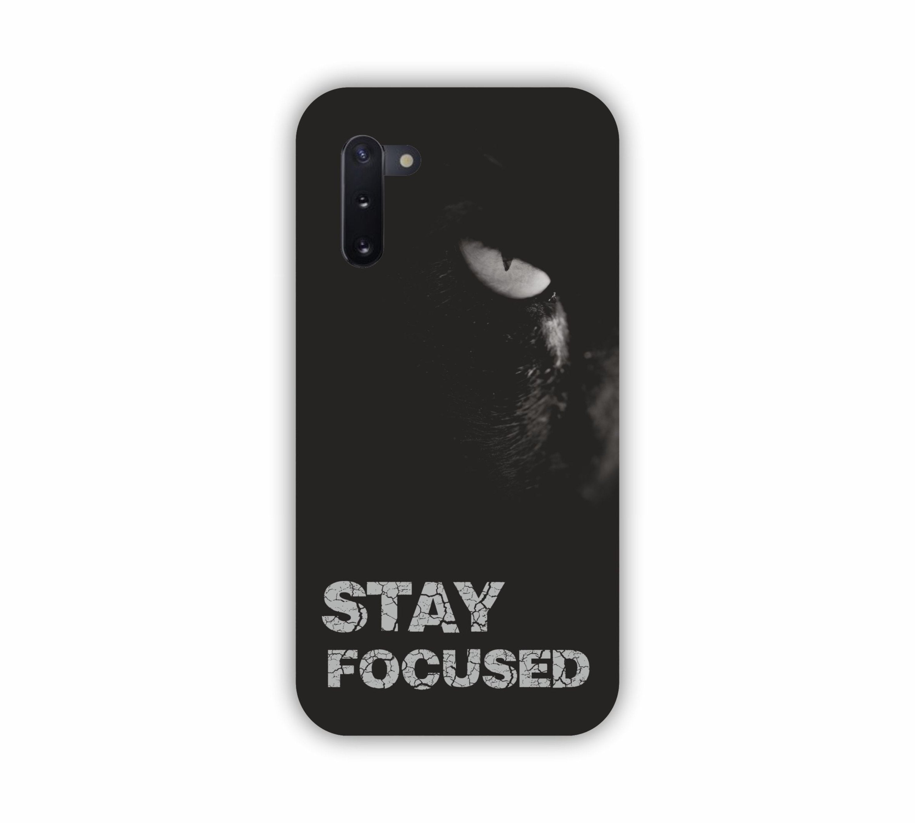 Stay Focused Dark Samsung Note10 