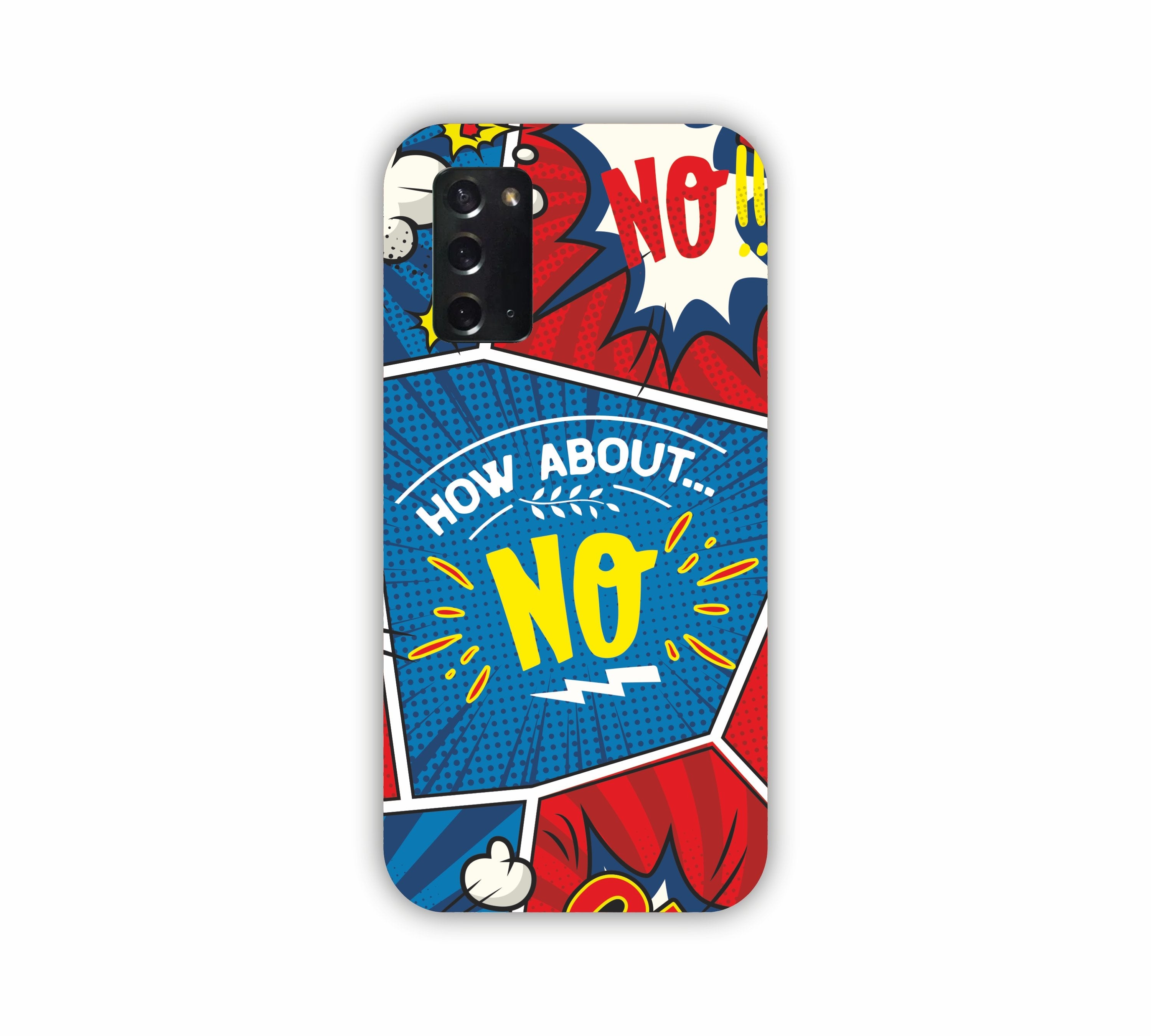  How About No Comic Design Samsung Note 20 Mobile Case 