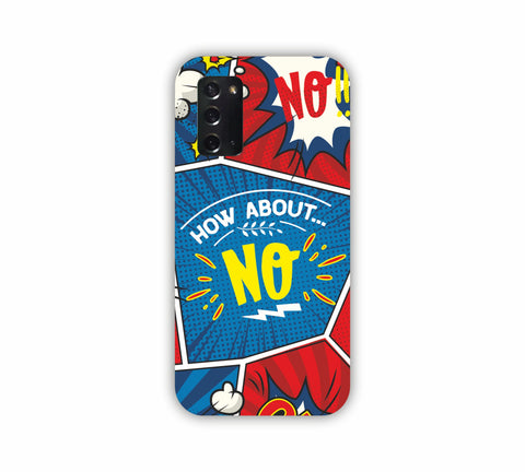 How About No Comic Design Samsung Note 20 Mobile Case