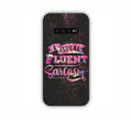 I Speak Fluent Sarcasm Universal Pink Shade Samsung S10 Plus Mobile Case
