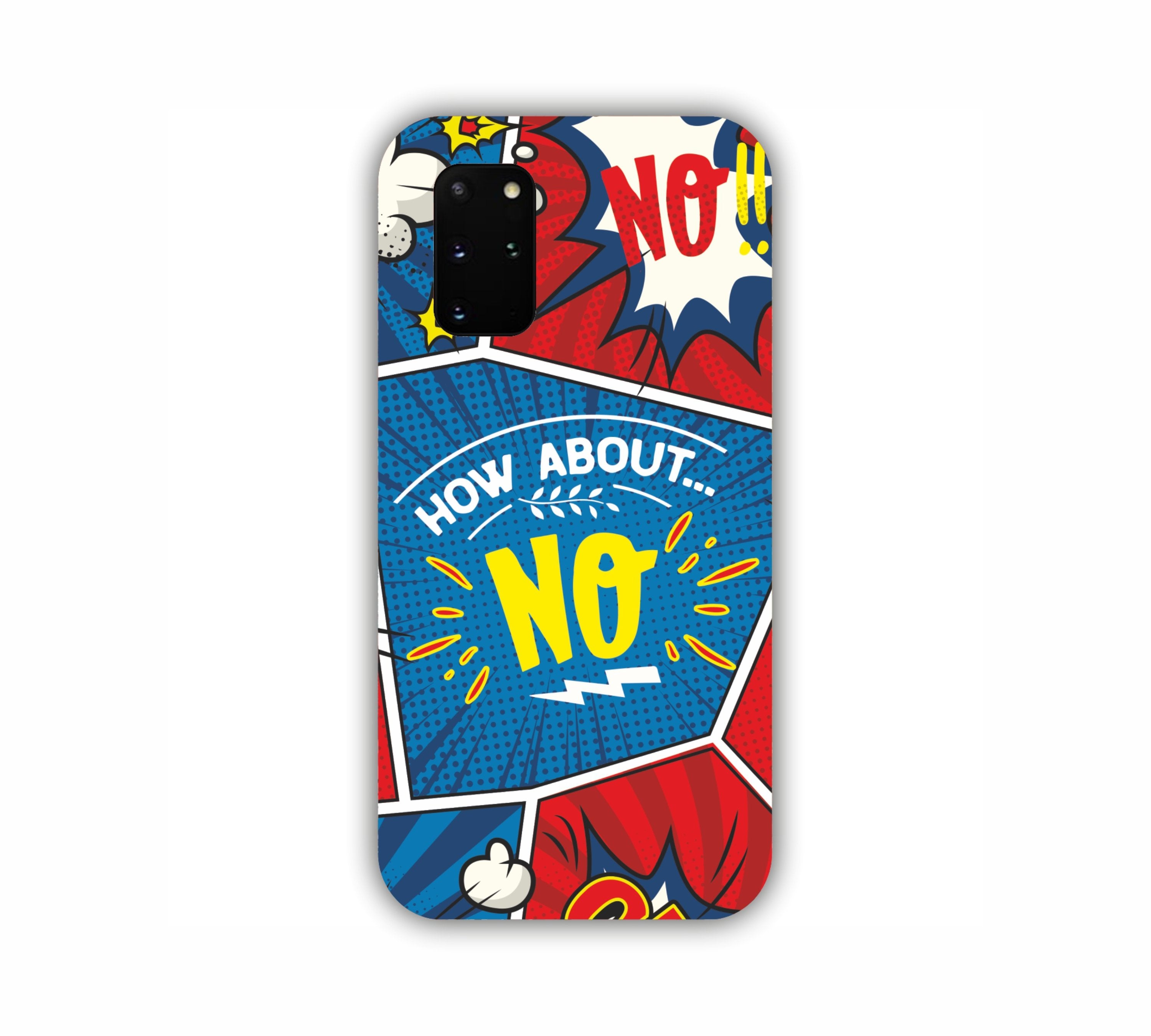 How About No Comic Design Samsung Samsung S20 Plus Mobile Case