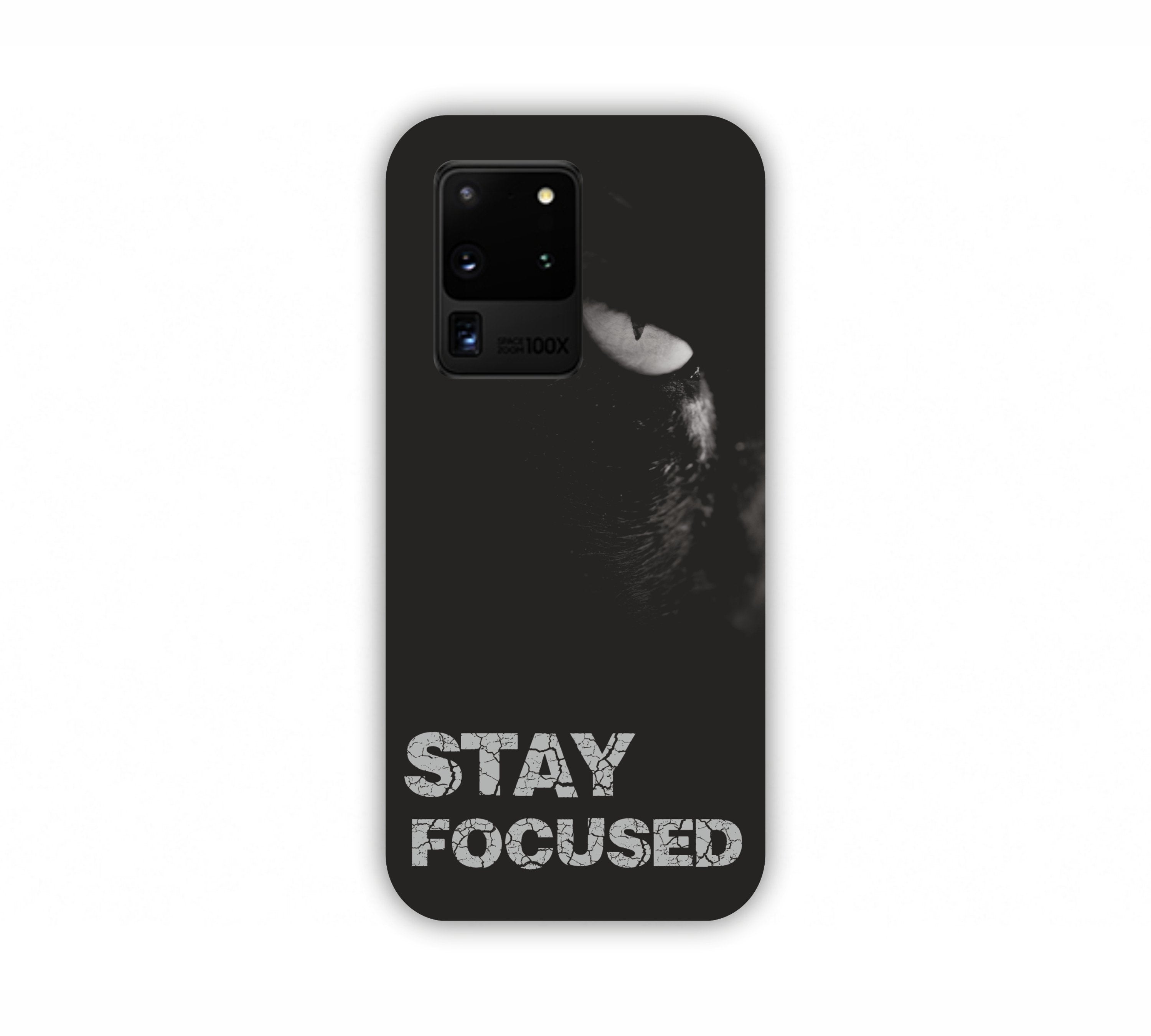 Stay Focused Dark Samsung S20 Ultra Mobile Case