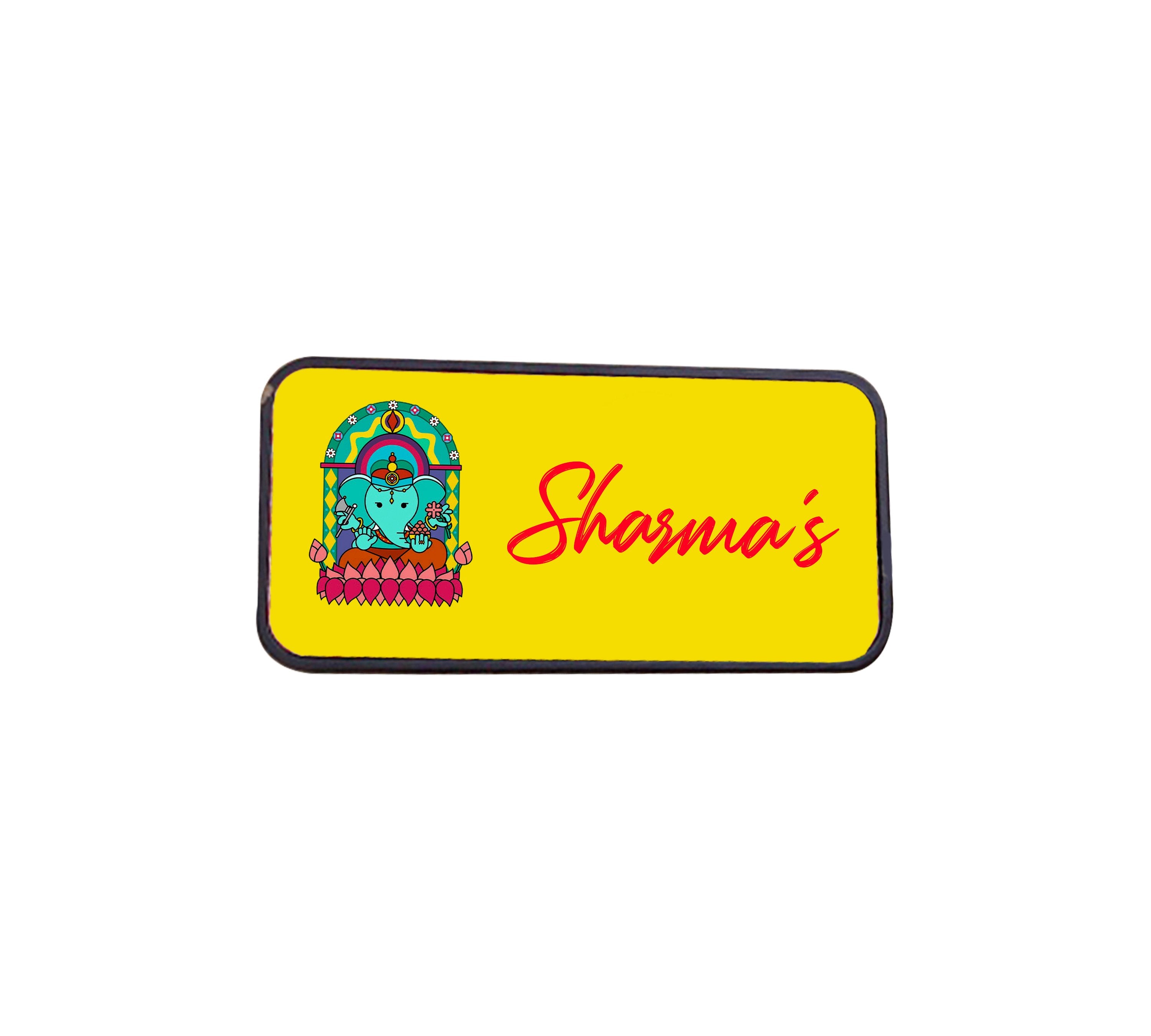 The Ganesha  Name Plate