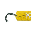 Travel MDF Luggage Tag With String 