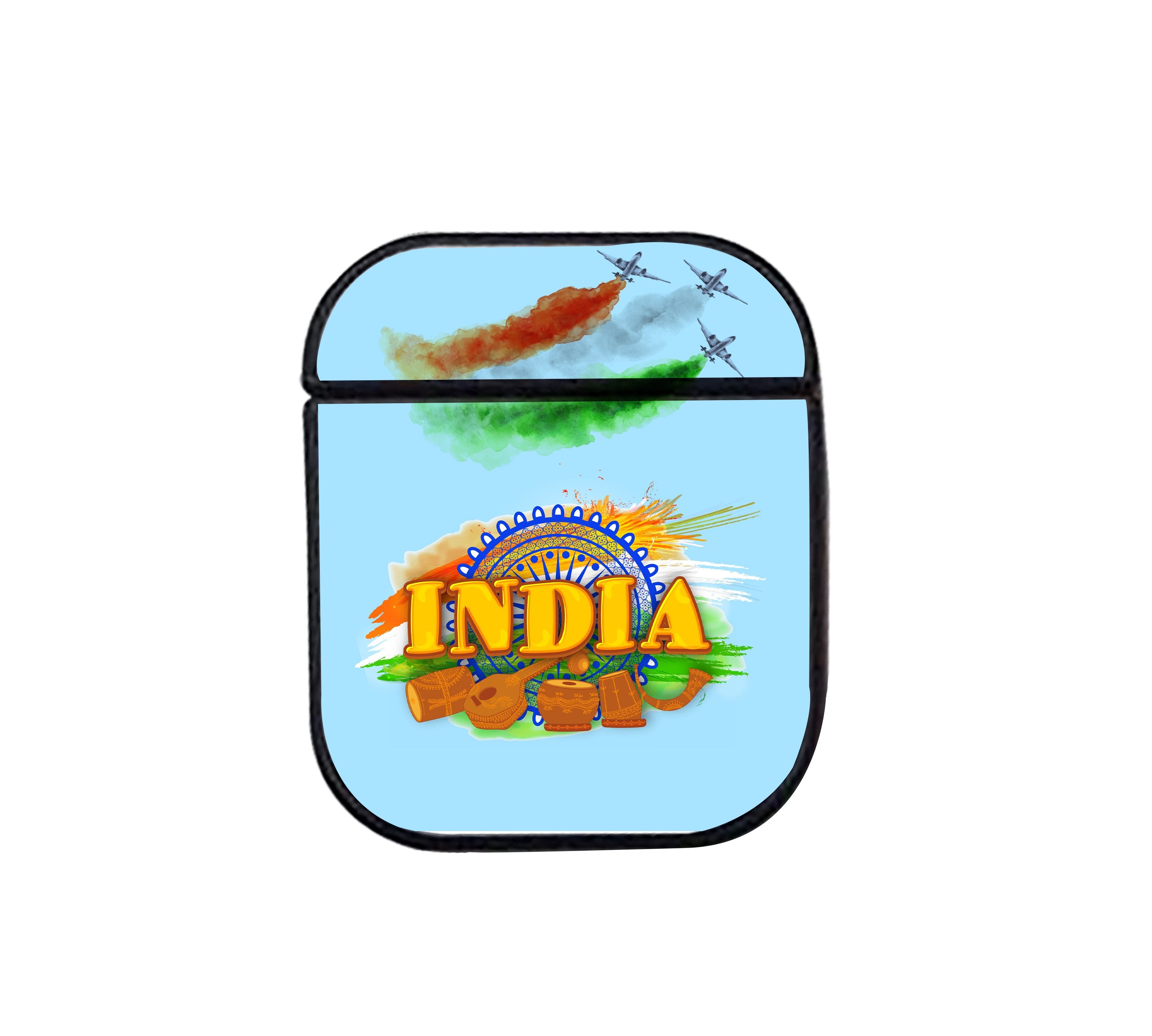 Tricolor Smoking Effect Design Aipods Case