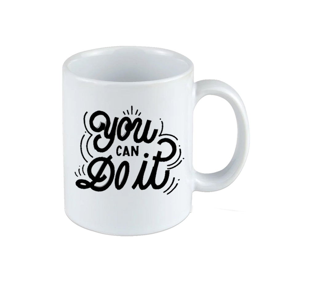You Can Do It White Mug
