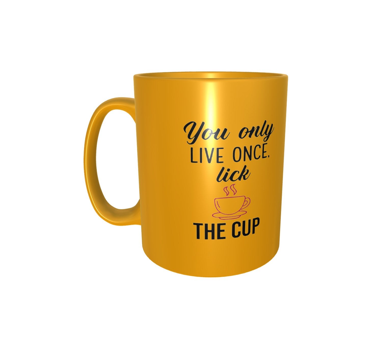 You Only Live Once Patch Mug