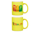 Ceramic Neon Yellow Mug